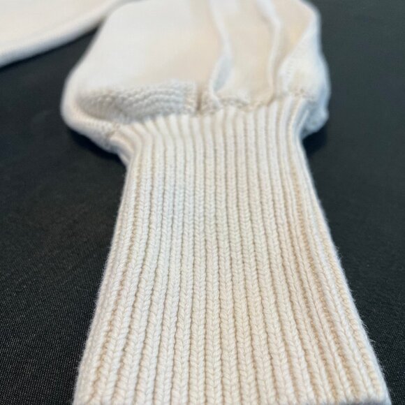 Lauren Ralph Lauren Ivory/Off White Knit Sweater (Small) - Picture 6 of 6